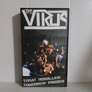 The Virus Today Rebellion Tomorrow Freedom 2000 VHS Street Punk Rock Hardcore